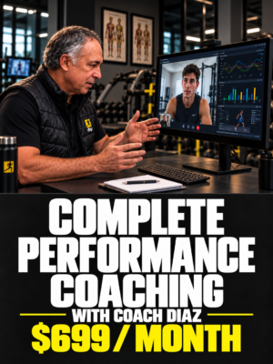 Complete performance coaching with Coach Diaz