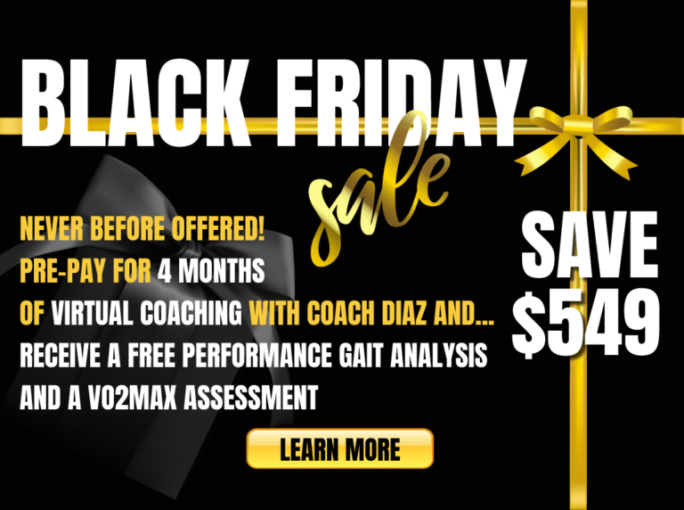 Black Friday Virtual Coaching Offer
