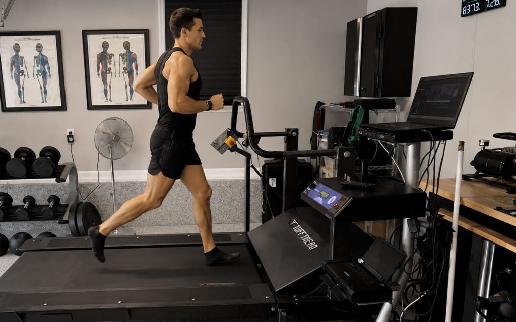 Gait analysis session